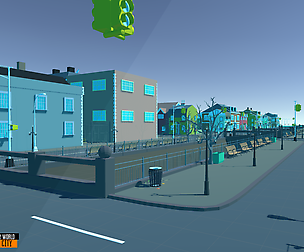 LOW POLY WORLD - SMALL CITY