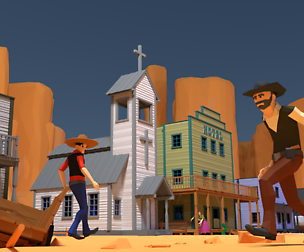 LOW POLY WORLD - WESTERN