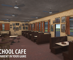 Old school cafe