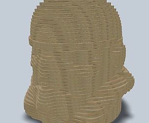 Stormtrooper layer laser lasercut