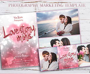 Love Valentine Template facebook timeline