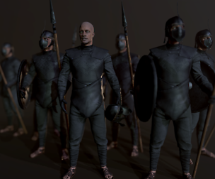 Unsullied warrior