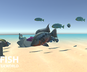 Sea fish - underwater world