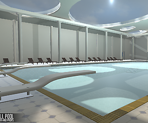 Small pool - interior and props