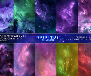 10 HQ SPACE PANORAMAS - PACK 76