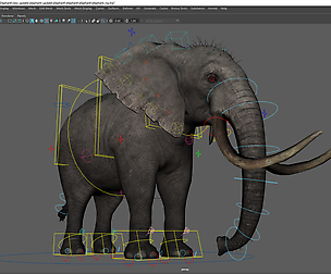 Elephant Maya Rig