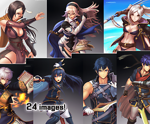 Fire Emblem by hybridmink