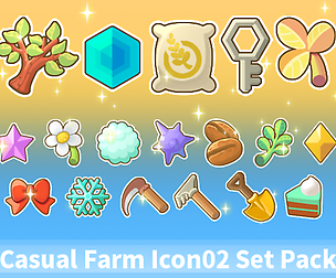 Casual Farm Icon02 Set Pack
