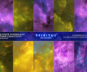 10 HQ SPACE PANORAMAS - PACK 79