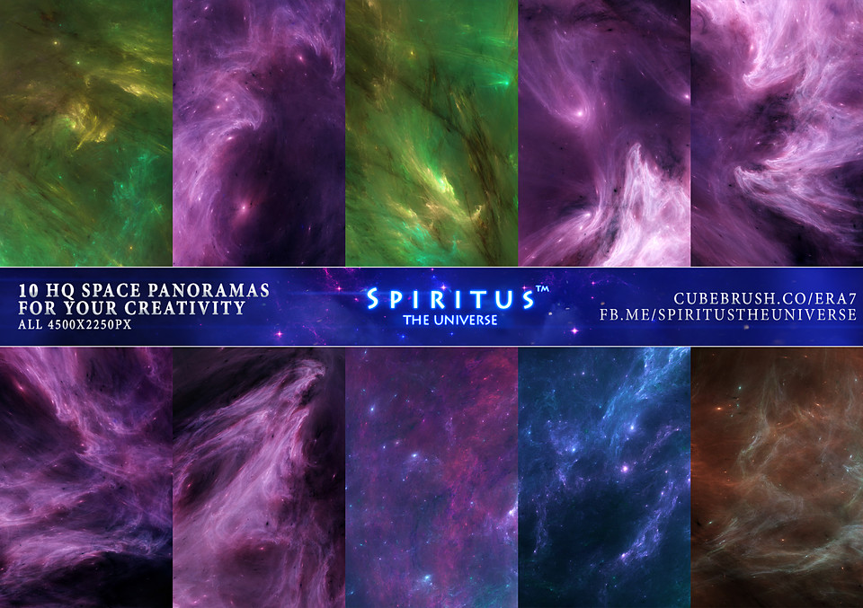 10 HQ SPACE PANORAMAS - PACK 82