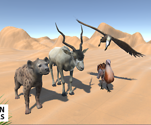 African animals - pack