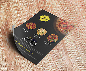 A4/A5 Pizza Restaurant Advertising Flyer