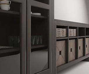IKEA Tv stand and China Cabinet