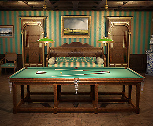 BILLIARD ROOM UE4