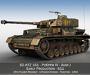 PzKpfw IV - Panzer 4 - Ausf.J - 611