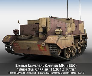 Bren Gun Carrier MK.I - BUC - T12642