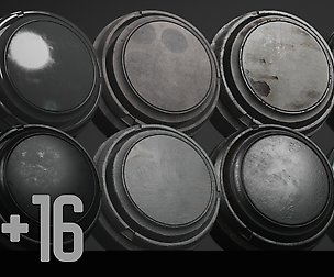 +16 Substance Painter Various Materials