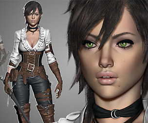 Female Character Creation in Zbrush