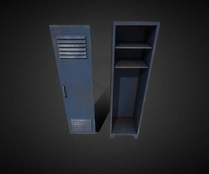 3D Old Locker