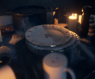 Horror Dining Room - (UE4)