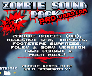 Zombie Sound Pack - Pro Version