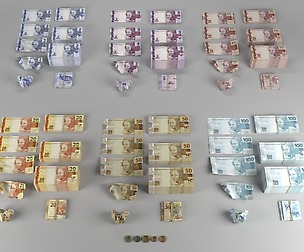 Brazilian Real BRL Currency Pack