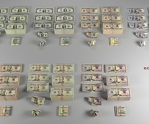 American Dollar USD Currency Pack