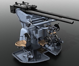 German 37mm SK C30 anti-aircraft gun