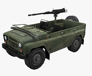 UAZ Lowpoly