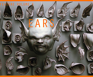 EARS - 40 ZBRUSH VDMs