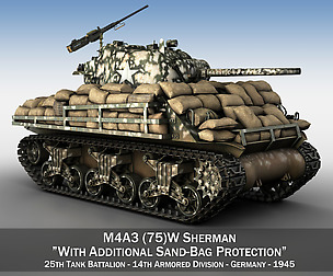 M4A3 (75) W Sherman - 25TB