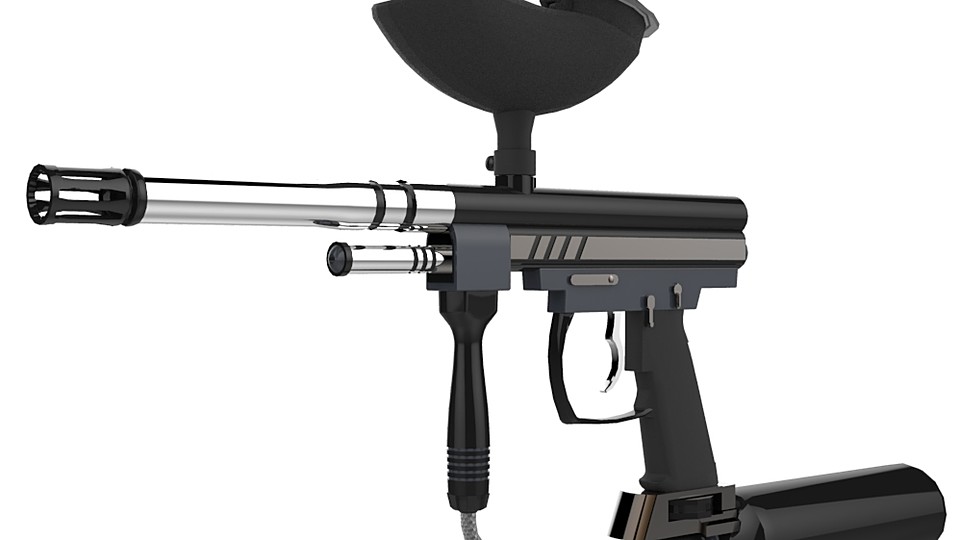 Spyder Paintball Gun