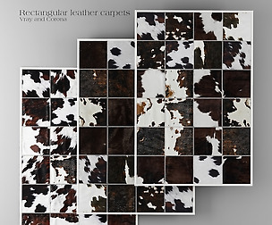 Carpet Pack 4 _ Rectangular Leather Carpets