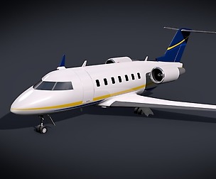 Bombardier Challenger 600 business jet