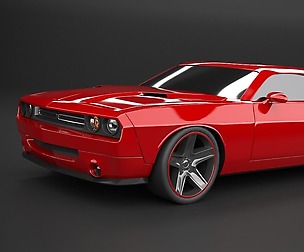Dodge Challenger 2008 muscle car restyled
