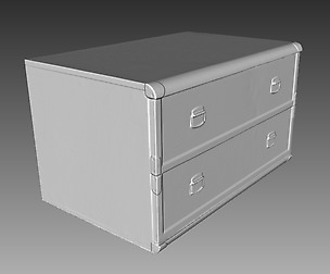 Chest of Drawers - 3D Scan