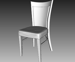 Wooden Chair - 3D Scan