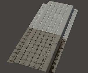 Traffic Island - 3D Scan