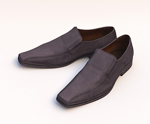 Processed Scan: Man's Leather Loafers (Shoes)