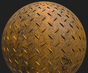 Dirty Painted Metal - PBR Substance
