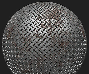Rusted Metal Floor - PBR Substance