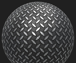 Industrial Metal Floor - PBR Substance