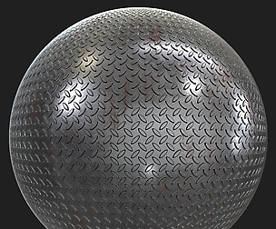 Rusted Metal Floor - PBR Substance
