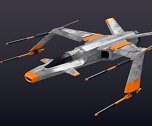 Spaceship fighter concept