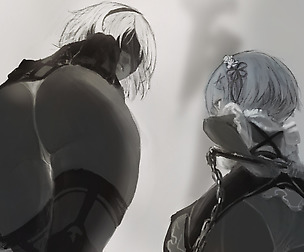 2B and REM Sketches Procreate process