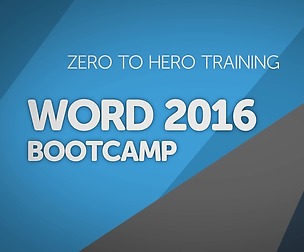 Microsoft Word 2016 - Zero to Hero Training