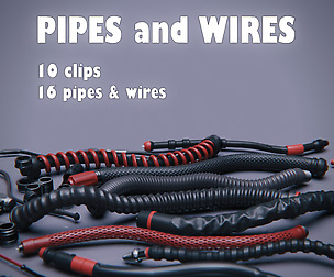 Pipes and Wires asset pack