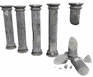 Old Columns Modular PBR