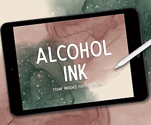 Alcohol Ink Procreate Brushes