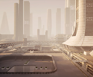 UE4 Sci-Fi Megacity